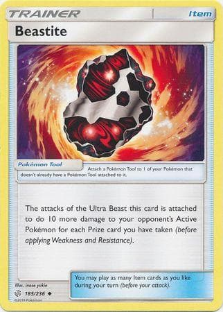 Carta Beastite (185/236) do set Eclipse Cósmico — Pokémon TCG | Bynx