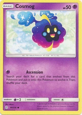 Carta Cosmog (99/236) do set Eclipse Cósmico — Pokémon TCG | Bynx