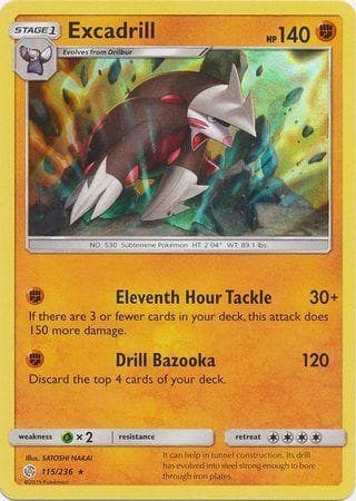 Excadrill (115/236) — Eclipse Cósmico