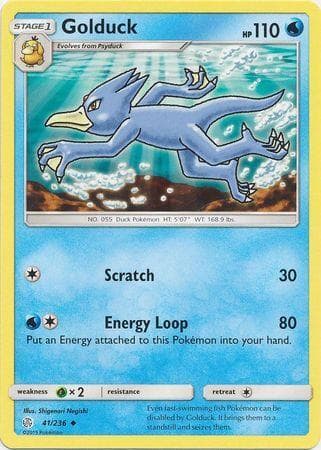 Carta Golduck (41/236) do set Eclipse Cósmico — Pokémon TCG | Bynx