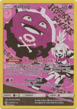 Carta Koffing (243/236) do set Eclipse Cósmico — Pokémon TCG | Bynx