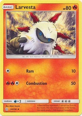 Larvesta (34/236) — Eclipse Cósmico
