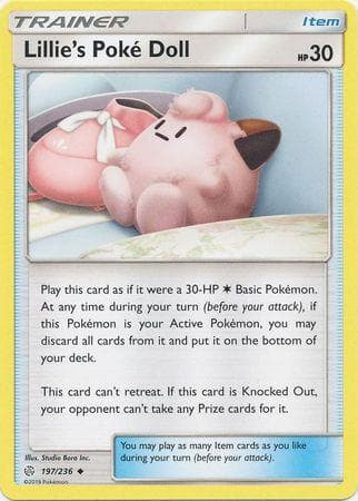 Lillie's Poke Doll (197/236) — Eclipse Cósmico
