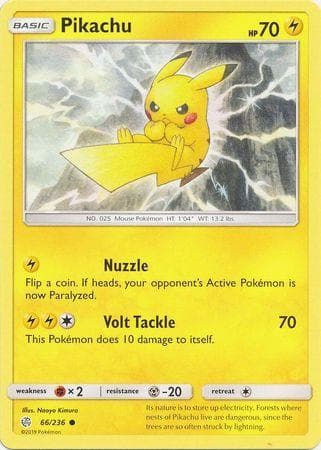 Pikachu (66/236) — Eclipse Cósmico