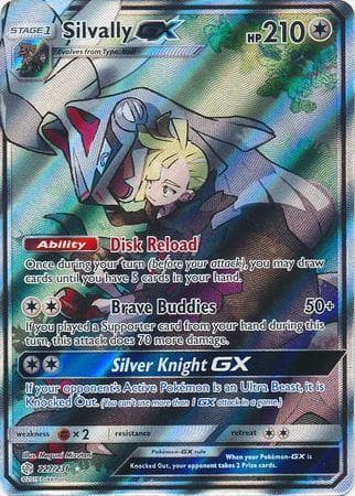 Carta Silvally-GX (227/236) do set Eclipse Cósmico — Pokémon TCG | Bynx