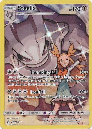 Carta Steelix (247/236) do set Eclipse Cósmico — Pokémon TCG | Bynx