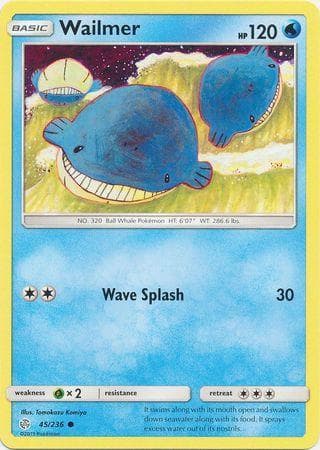Carta Wailmer (45/236) do set Eclipse Cósmico — Pokémon TCG | Bynx