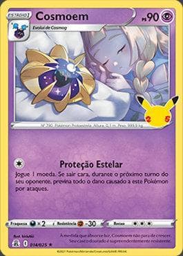 Carta Cosmoem do set Celebrações — Pokémon TCG | Bynx