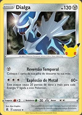 Carta Dialga do set Celebrações — Pokémon TCG | Bynx