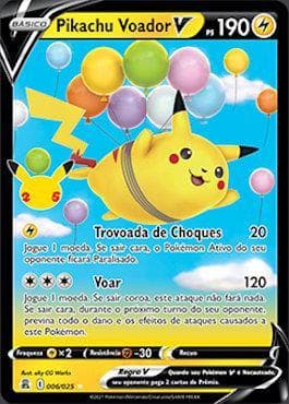 Flying Pikachu-V — Celebrações