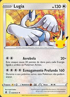 Carta Lugia do set Celebrações — Pokémon TCG | Bynx