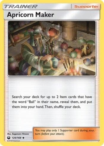 Carta Apricorn Maker (124/168) do set Tempestade Celestial — Pokémon TCG | Bynx