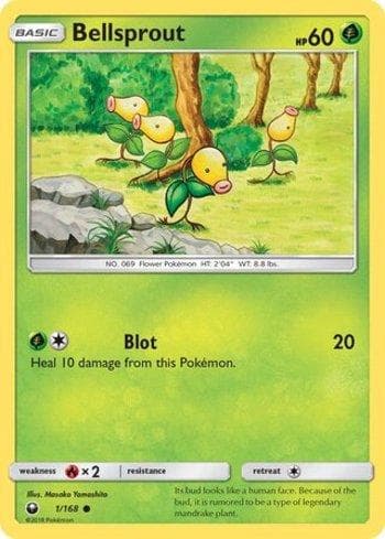 Bellsprout (1/168) — Tempestade Celestial