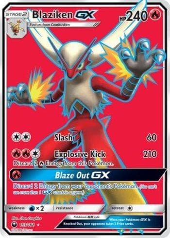 Carta Blaziken-GX (153/168) do set Tempestade Celestial — Pokémon TCG | Bynx