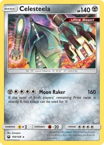 Carta Celesteela (100/168) do set Tempestade Celestial — Pokémon TCG | Bynx