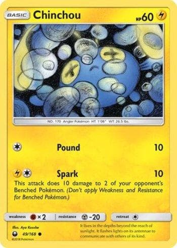 Chinchou (49/168) — Tempestade Celestial