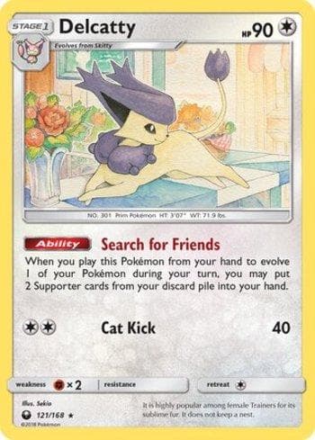 Carta Delcatty (121/168) do set Tempestade Celestial — Pokémon TCG | Bynx