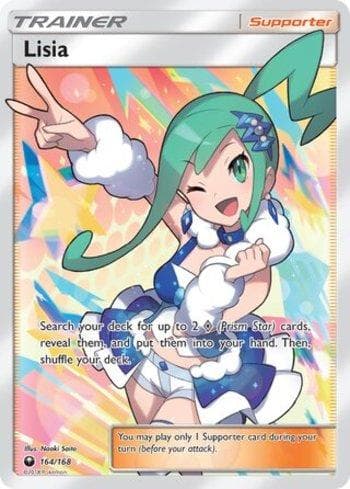 Carta Lisia (164/168) do set Tempestade Celestial — Pokémon TCG | Bynx