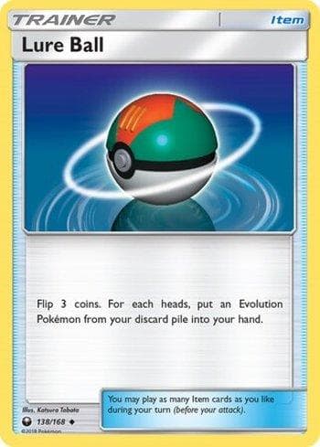 Carta Lure Ball (138/168) do set Tempestade Celestial — Pokémon TCG | Bynx