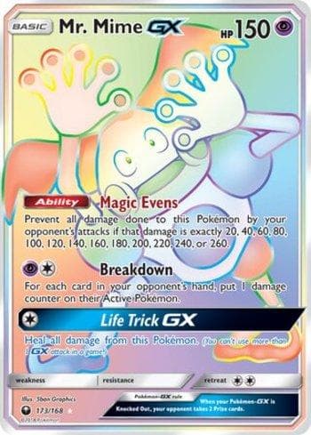 Mr. Mime-GX (173/168) — Tempestade Celestial