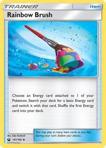 Carta Rainbow Brush (141/168) do set Tempestade Celestial — Pokémon TCG | Bynx