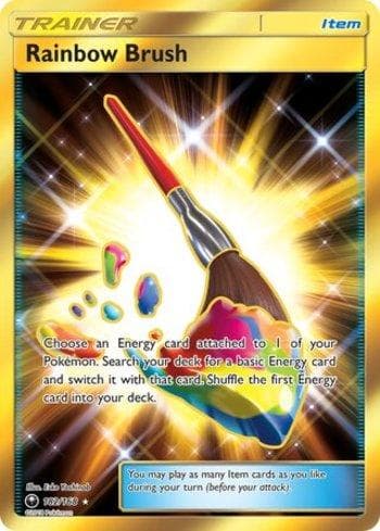 Carta Rainbow Brush (182/168) do set Tempestade Celestial — Pokémon TCG | Bynx
