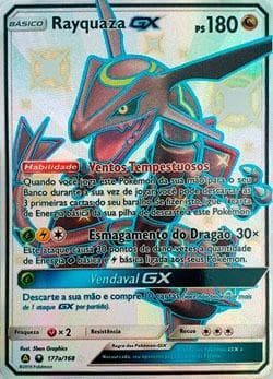 Rayquaza-GX (177a/168) — Tempestade Celestial