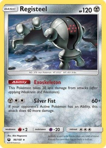 Carta Registeel (96/168) do set Tempestade Celestial — Pokémon TCG | Bynx