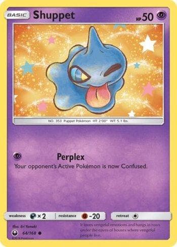 Carta Shuppet (64/168) do set Tempestade Celestial — Pokémon TCG | Bynx