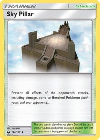 Carta Sky Pillar (144/168) do set Tempestade Celestial — Pokémon TCG | Bynx