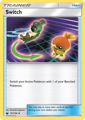 Carta Switch (147/168) do set Tempestade Celestial — Pokémon TCG | Bynx