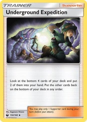 Carta Underground-EXpedition (150/168) do set Tempestade Celestial — Pokémon TCG | Bynx