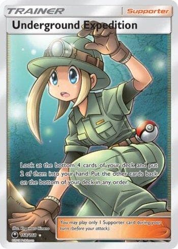 Carta Underground-EXpedition (168/168) do set Tempestade Celestial — Pokémon TCG | Bynx