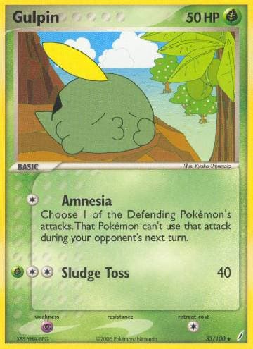 Gulpin (33/100) — Crystal Guardians