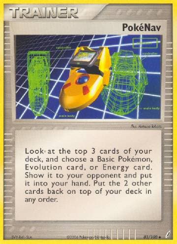 Carta PokéNav (83/100) do set Crystal Guardians — Pokémon TCG | Bynx