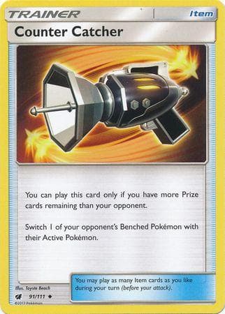 Carta Counter Catcher (91/111) do set Invasão Carmim — Pokémon TCG | Bynx