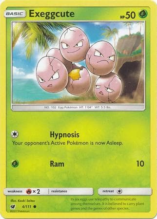 Exeggcute (4/111) — Invasão Carmim