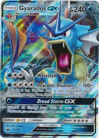 Gyarados-GX (18/111) — Invasão Carmim