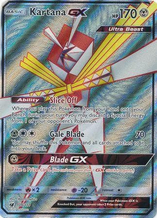 Carta Kartana-GX (106/111) do set Invasão Carmim — Pokémon TCG | Bynx