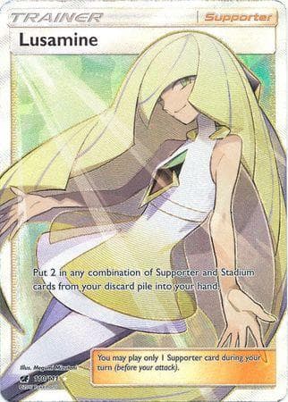 Carta Lusamine (110/111) do set Invasão Carmim — Pokémon TCG | Bynx