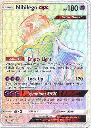 Carta Nihilego-GX (114/111) do set Invasão Carmim — Pokémon TCG | Bynx