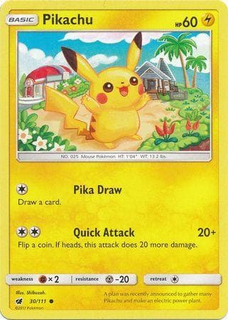 Pikachu (30/111) — Invasão Carmim