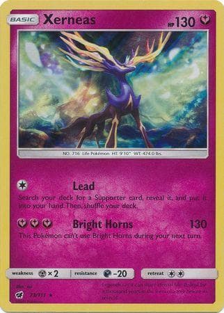 Carta Xerneas (73/111) do set Invasão Carmim — Pokémon TCG | Bynx