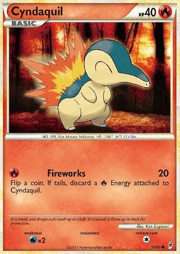 Cyndaquil (55/95) — Chamado das Lendas
