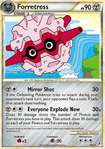 Carta Forretress (5/95) do set Chamado das Lendas — Pokémon TCG | Bynx