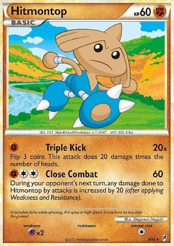 Hitmontop (8/95) — Chamado das Lendas