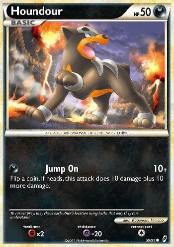 Carta Houndour (59/95) do set Chamado das Lendas — Pokémon TCG | Bynx
