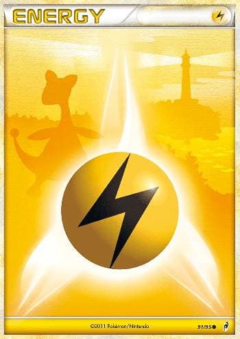 Carta Lightning Energy (91/95) do set Chamado das Lendas — Pokémon TCG | Bynx