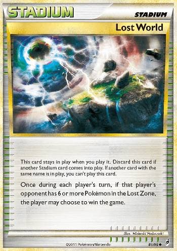Carta Lost World (81/95) do set Chamado das Lendas — Pokémon TCG | Bynx