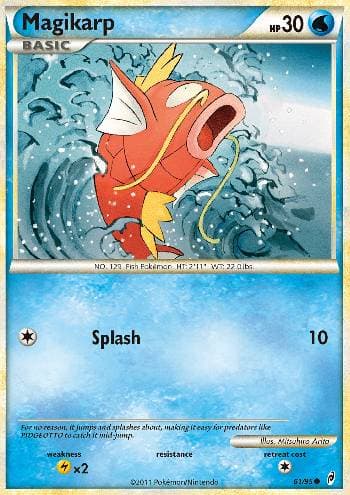 Carta Magikarp (61/95) do set Chamado das Lendas — Pokémon TCG | Bynx